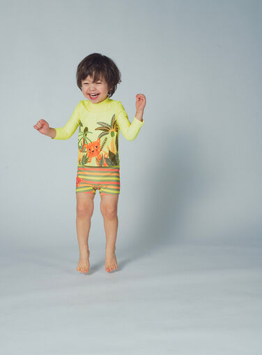 Yellow SWIMSUIT WYUMERUV1 / 25SI10NAMAI116