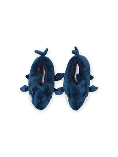 Blue slippers 3D shark child boy MOPANTREQ3D / 21XK3631PTD715