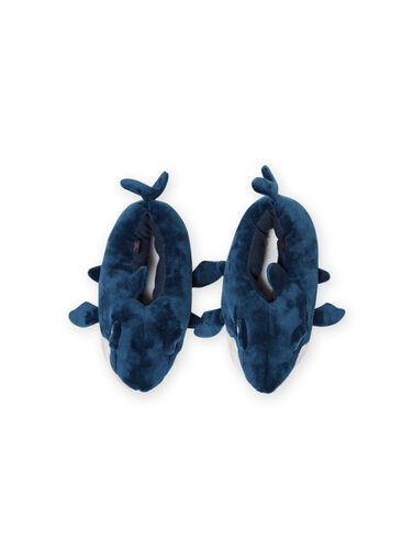 Blue slippers 3D shark child boy Blue slippers 3D shark child boy MOPANTREQ3D / 21XK3631PTD715