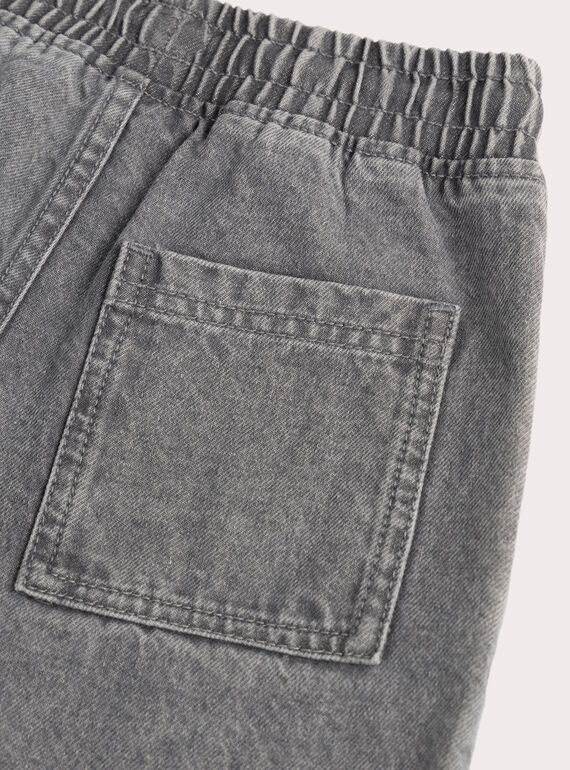 Grey denim BERMUDA WOPRIBER2 / 25S902S2BERK004