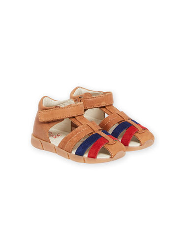 Baby Boy Camel Sandals NUSANDBRUNO / 22KK3847D0E804