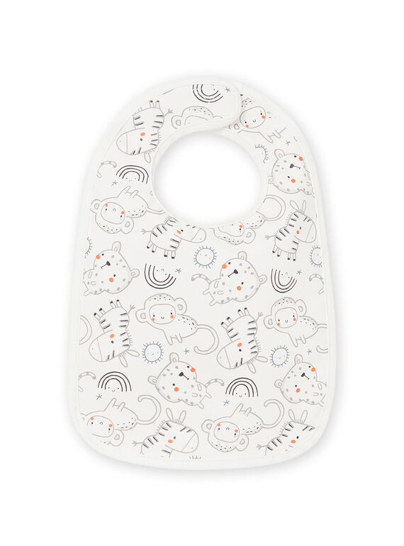 Bib with animal and rainbow print ROU1BAV2 / 23SF4264BAV000