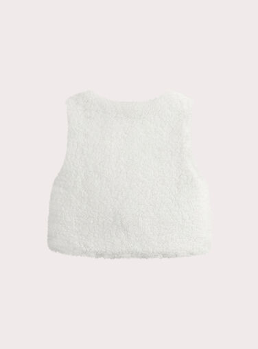 Reversible cardigan for baby girl  VIKOCAR2 / 24WG0931CAR001