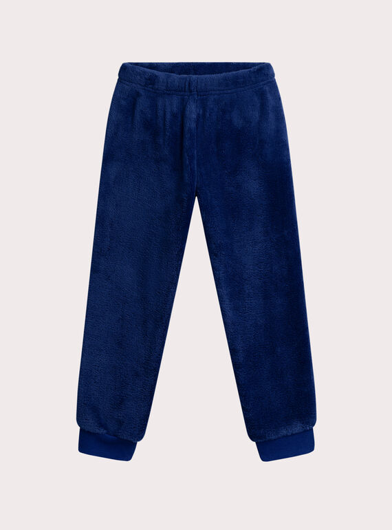 Phosphorescent velvet pajamas for boys  VEGOPYJPOCH / 24WH1293PYJC230