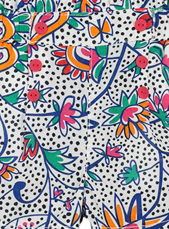 Baby girls' printed shorts FITOSHO1 / 19SG09L1SHO000