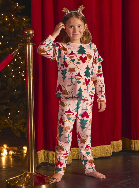 Pink PYJAMA VEFAPYJNOE / 24WH11B1PYJD327