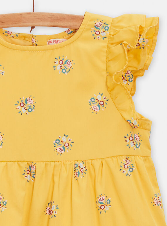 Straw yellow DRESS TAJAROB4 / 24S90112ROB104