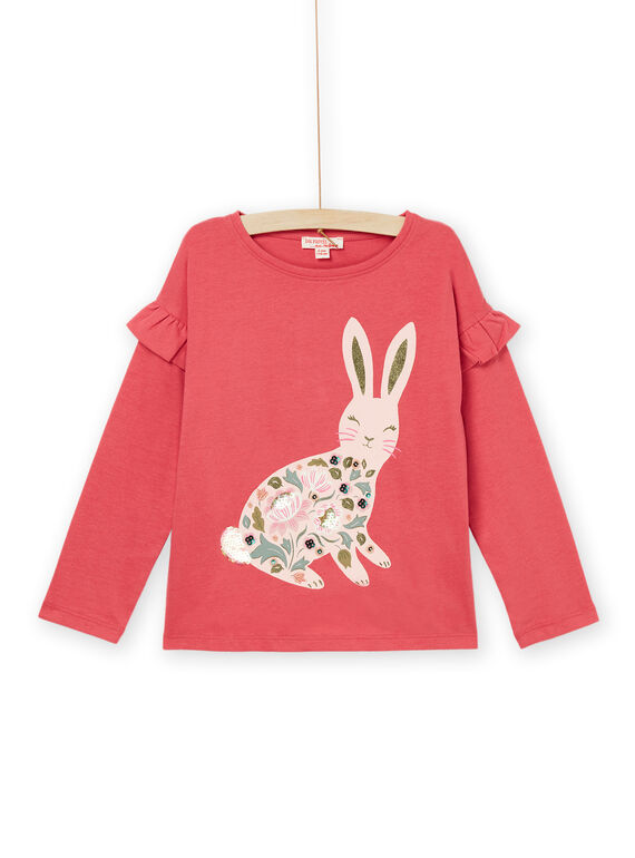 Long sleeve rabbit print t-shirt PARHUTEE1 / 22W901Q3TMLD305