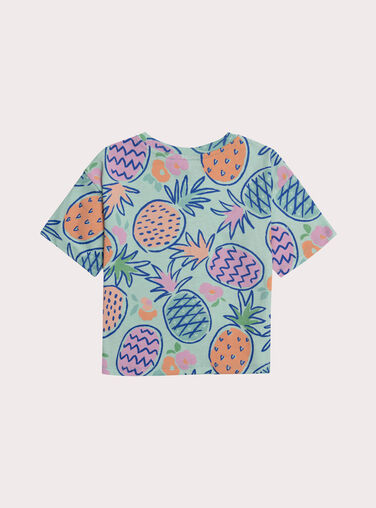 Pale turquoise TEE SHIRT SS Pale turquoise TEE SHIRT SS WAJOTI4 / 25S901L3TMC203