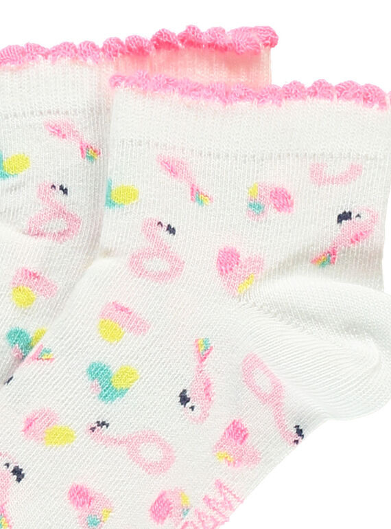 Girls' ankle socks FYACUCHO / 19SI01N1SOQ000