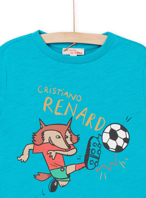 T-shirt with soccer design ROJOTI2 / 23S90284TMC202