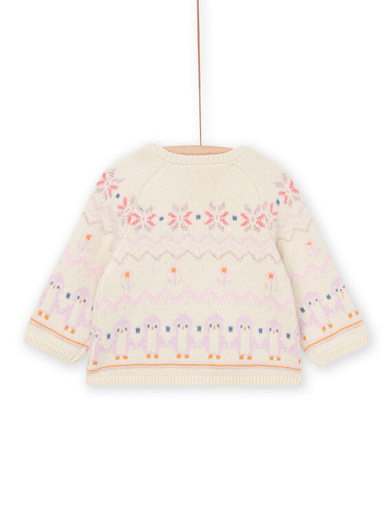 Jacquard knit cardigan PIRECAR / 22WG09T1CAR003