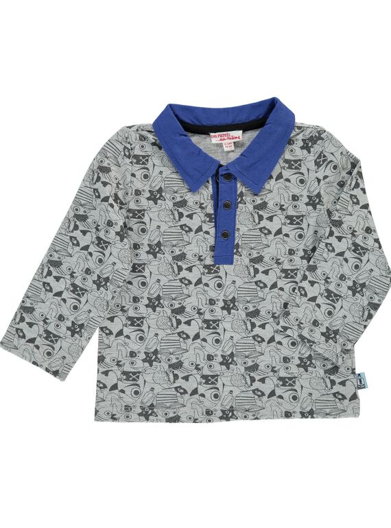 Baby boy's long sleeved polo shirt CUBENPOL / 18SG10G1POL099