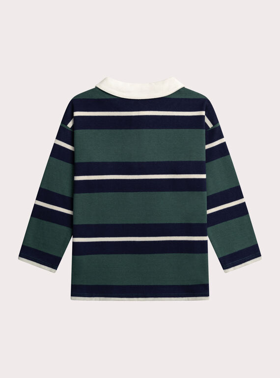 Green POLO SHIRT XOJOPOL2 / 25W902D1POLG614