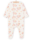 Flower print sleep suit REFIGREFLE / 23SH13D5GRE001
