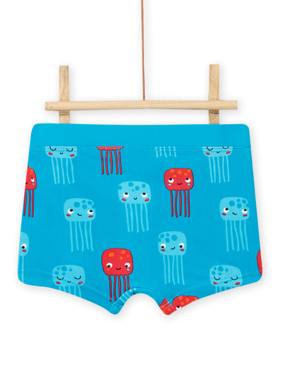 Baby boy blue jellyfish swimsuit NYUMER2 / 22SI10L4MAIC215
