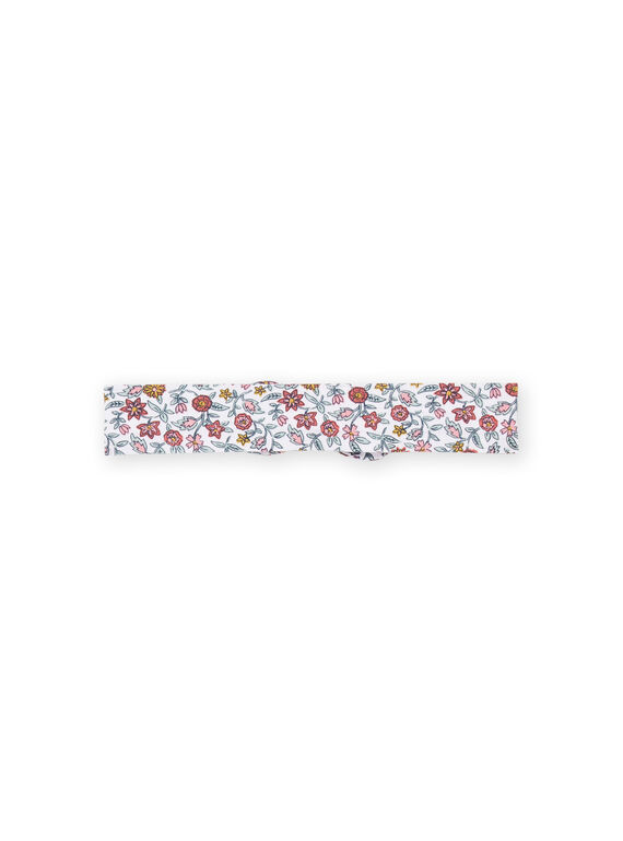Floral print headband PYIRHUBAN / 22WI09Q1BAN001
