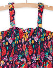 Multicolored child girl dress NAWAROB1 / 22S901V4ROBC211