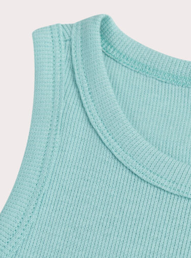 Lagoon blue TANK TOP WAJODEB1 / 25S901M3DEB210