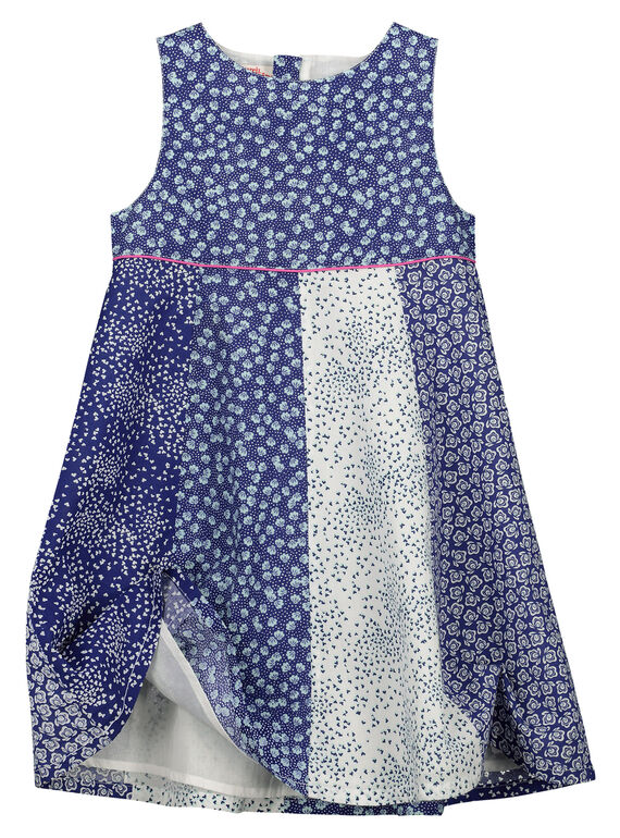 Girls' fancy sleeveless dress FANEROB3 / 19S901B4ROB099