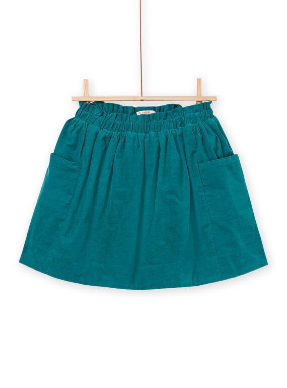 Reversible velvet milleraies skirt PAPRIJUP1 / 22W901P1JUPC217