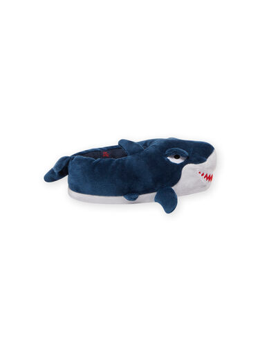 Blue slippers 3D shark child boy Blue slippers 3D shark child boy MOPANTREQ3D / 21XK3631PTD715
