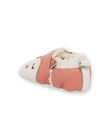 Soft leather booties with animal animation PICHOSFOX / 22XK3751D3S030