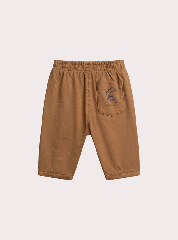 Light brown PANTS XUROCPAN2 / 25WG10S2PAN804