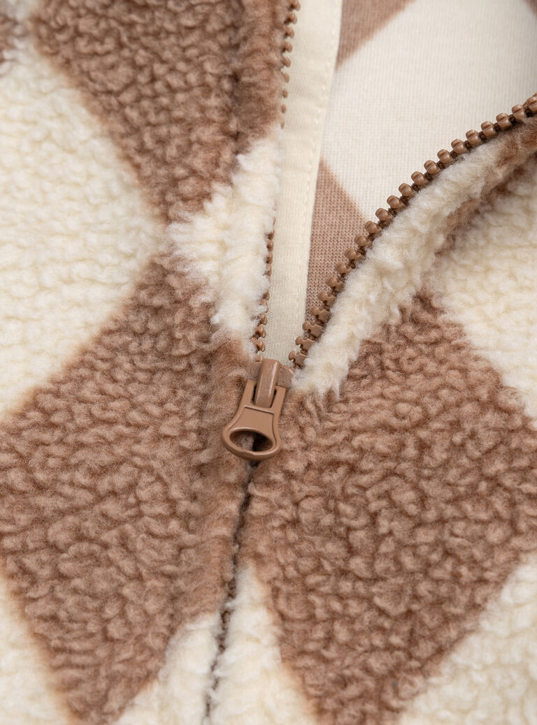 Off white KIDS CARDIGAN XOJOGIL2 / 25W902D2GIL009