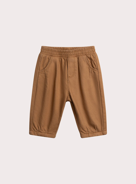Light brown PANTS XUROCPAN2 / 25WG10S2PAN804