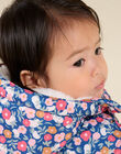Printed hooded down jacket with mittens PIFLODOU / 22WG09F1D3EC220