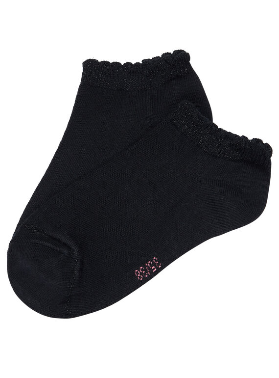Black Socks JYAESCHOS3 / 20SI0162SOQ090