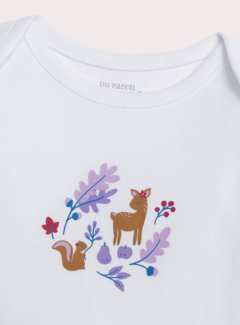 White UNDERWEAR BODY XEFIBODAUT / 25WH1344BDL000