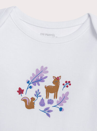 White UNDERWEAR BODY XEFIBODAUT / 25WH1344BDL000