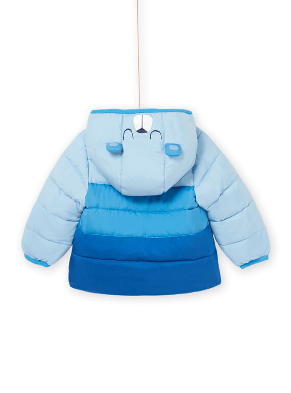 Blue DOWN JACKET PUGRODOU / 22WG10F1D3EC206