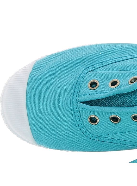 Girls' canvas trainers CFTENHERB3 / 18SK35O7D16202