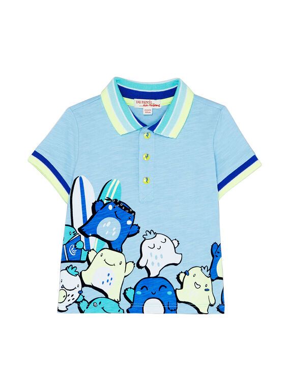 Blue Polo shirt JUQUAPOL / 20SG10R1POLC218
