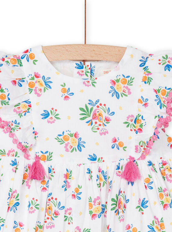 Yellow mimosa tank top with ice cream cone animation RIPOPROB3 / 23SG09X1ROB000