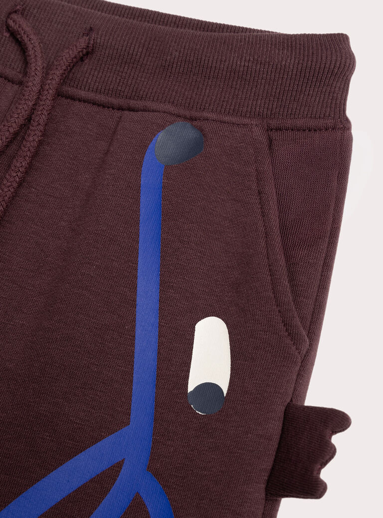 Burgundy JOGGING PANTS XOBLUJOG / 25W902N1JGB501