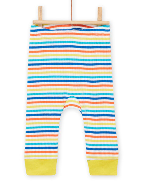 Baby boy zebra print pajamas NEGAPYJTET / 22SH14H1PYJ000