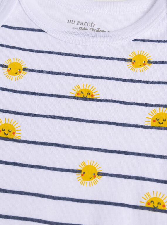 White BODYSUIT WEGABODSOL / 25SH14C2BOD000