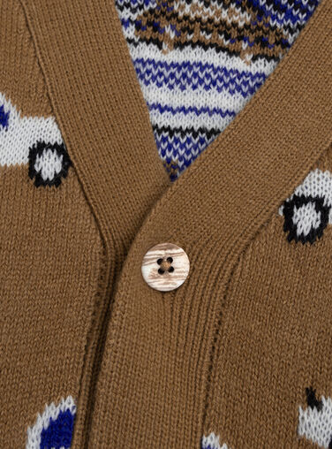 Brown KIDS CARDIGAN XOCOGIL2 / 25W902O2GIL821