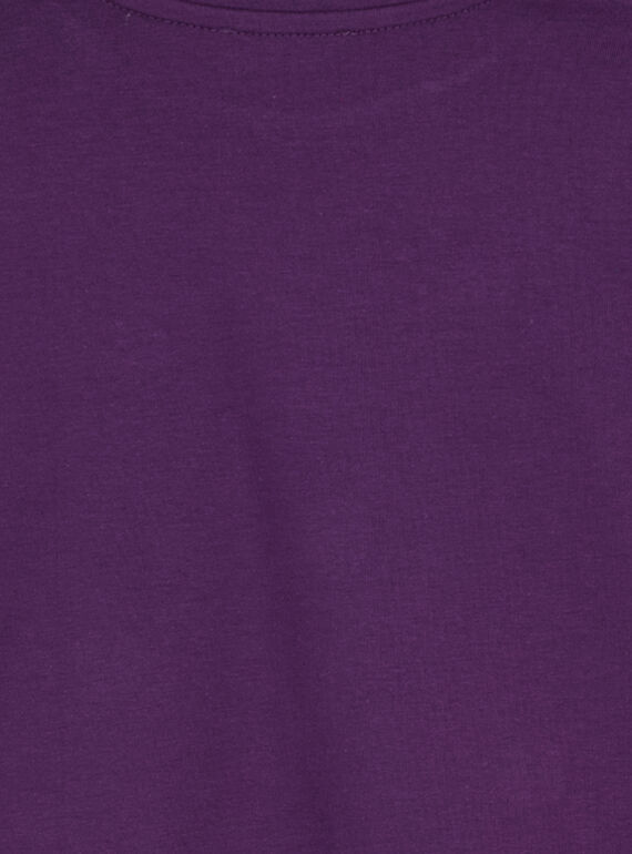 Purple Longsleeve T-SHIRT GAJOTEE5 / 19W901L1D32708
