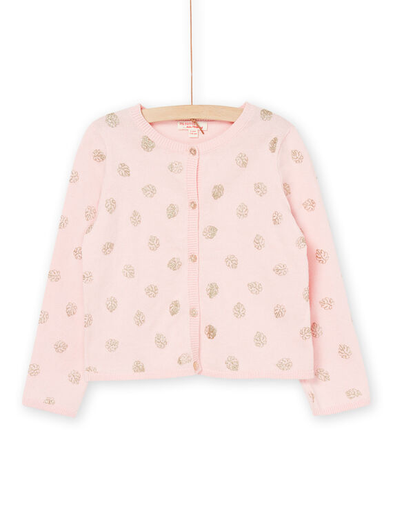 Leaf print cardigan RANEOCAR / 23S901O1CAR321