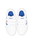 White ADIDAS sneakers with two-tone details child boy MOFY9273 / 21XK3641D35000