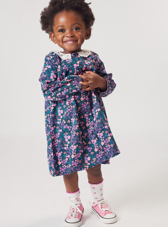 Dark green DRESS XIBLUROB1 / 25WG09N1ROB622