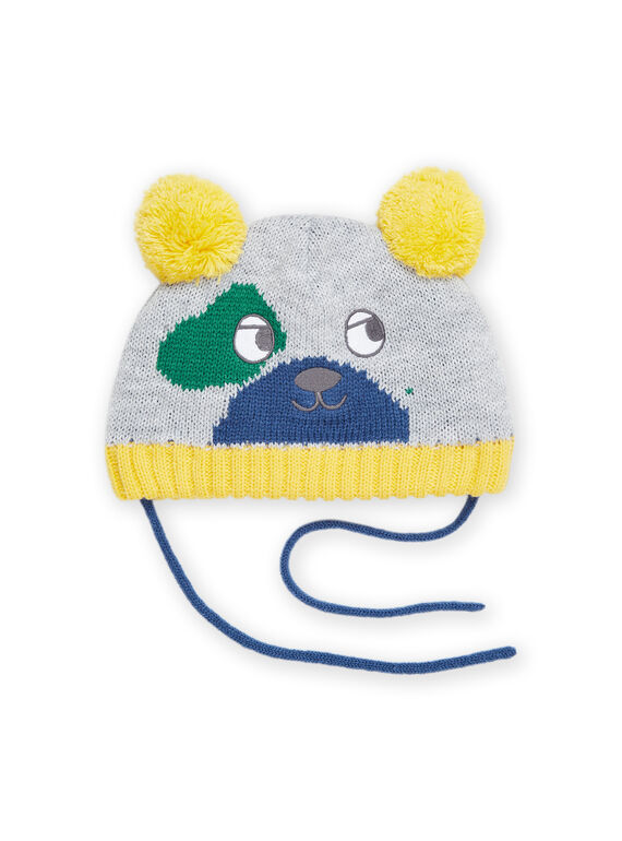 Beanie with dog print PYUGROBON7 / 22WI10G3BONJ920