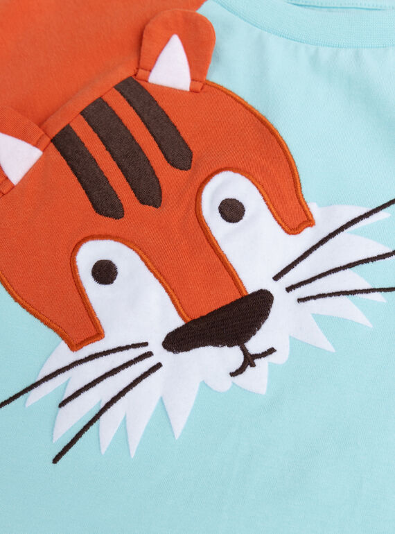 Turquoise PYJAMA WEGOPYJTIG / 25SH12B4PYJ202