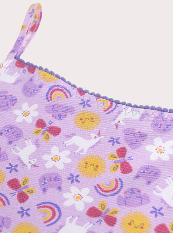 Set of 2 fancy tank tops for girls  VEFADEBSUN / 24WH1182HLI320