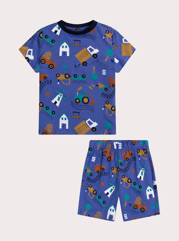 Navy PYJAMA WEGOPYCFERM / 25SH12V6PYJC214